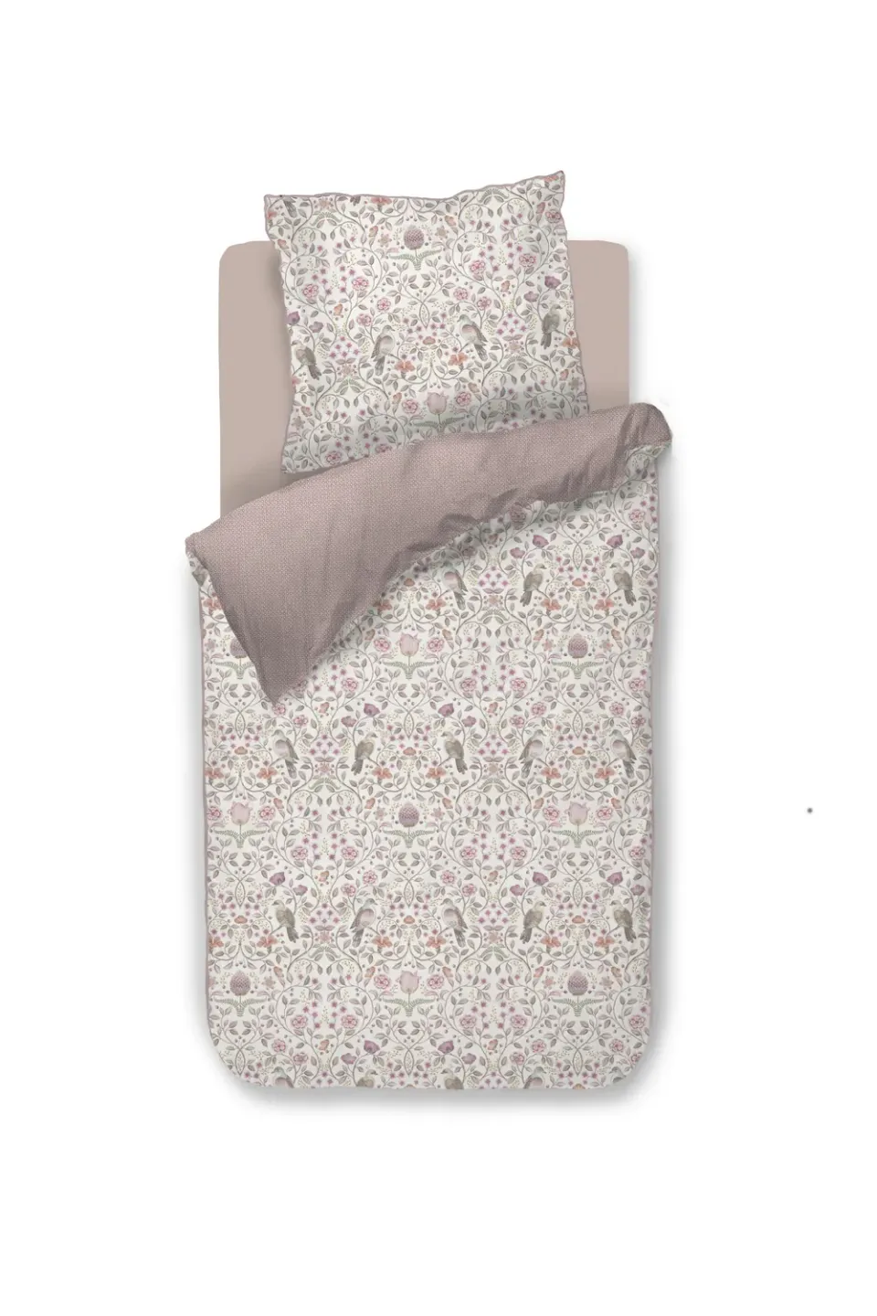 Pip Studio Garden of Dove dynetrekk 140x200 perkal