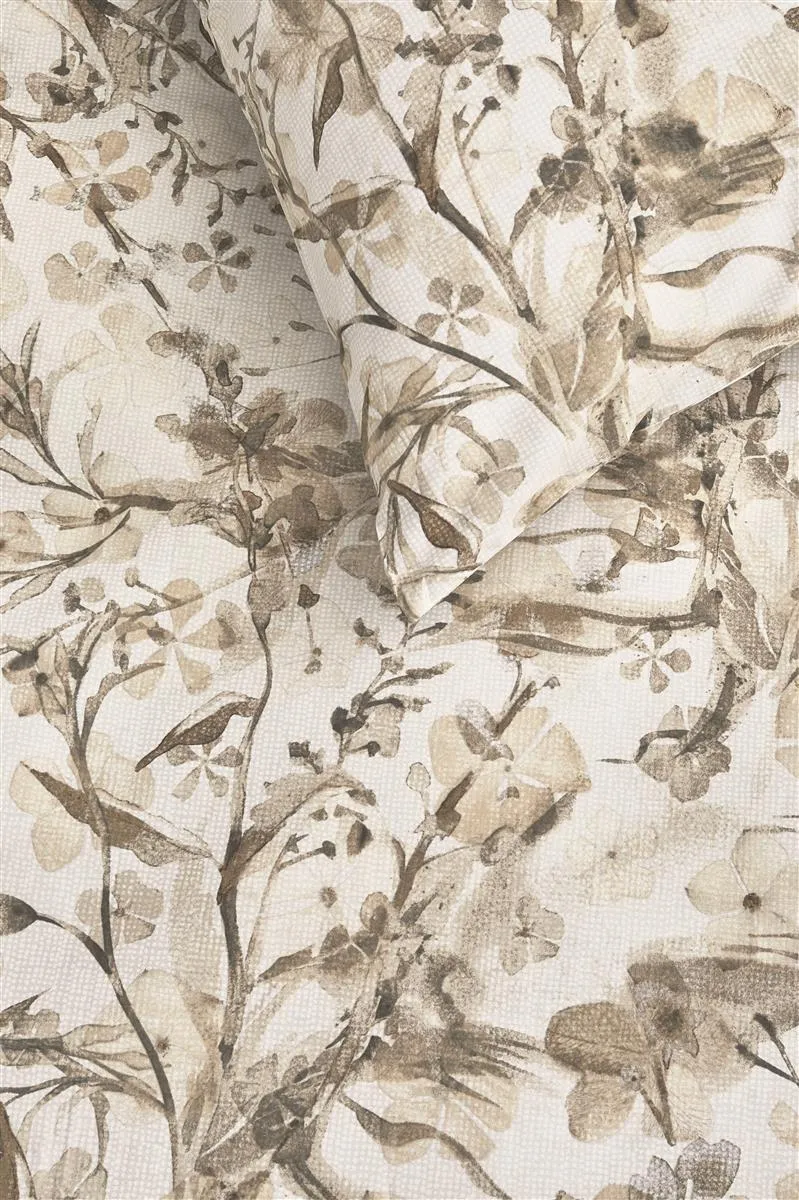 Riviera Maison Blushing Blooms dynetrekk 140x200 sand bomull