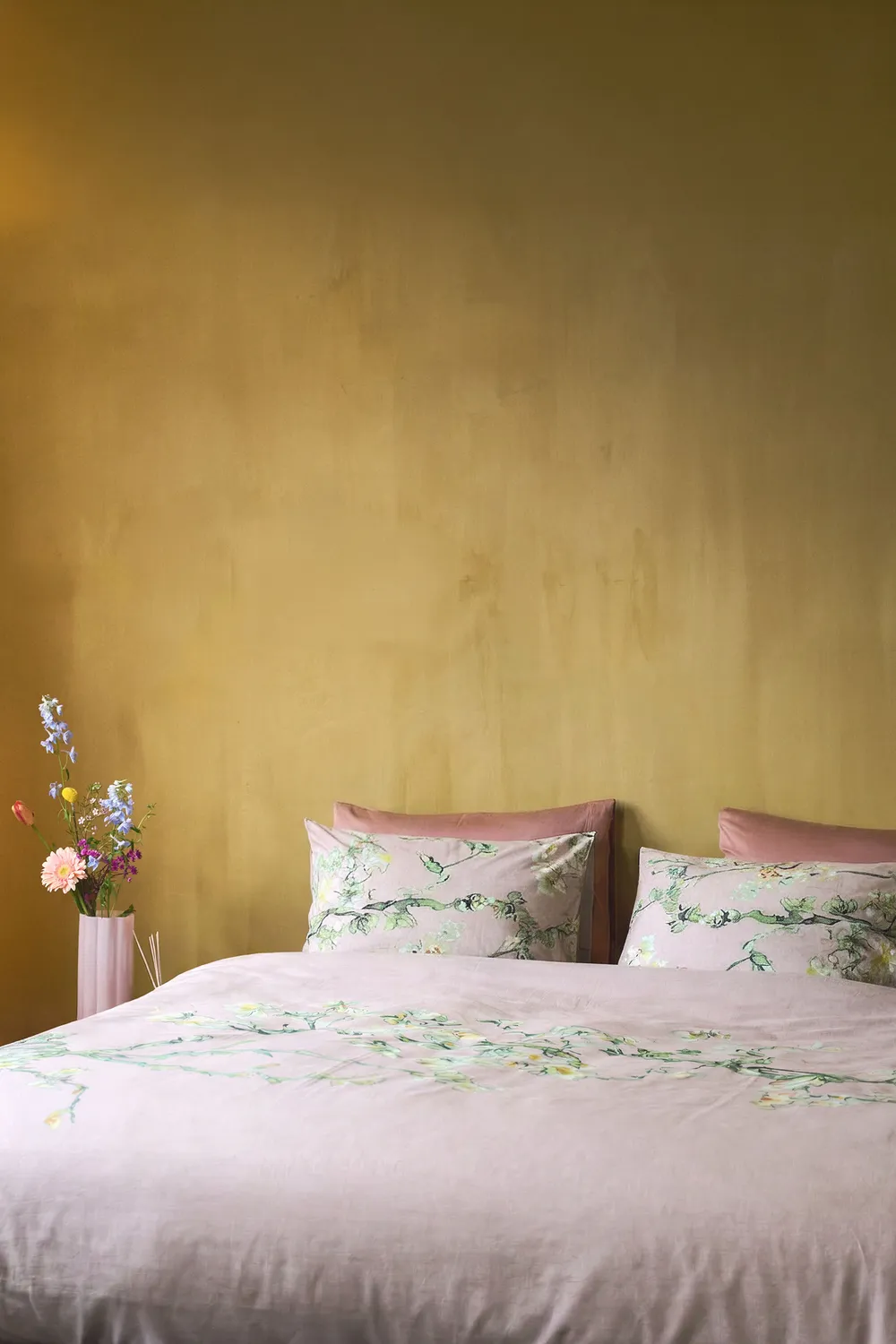 Beddinghouse Blossom sengetrekk rosa 140x200/220