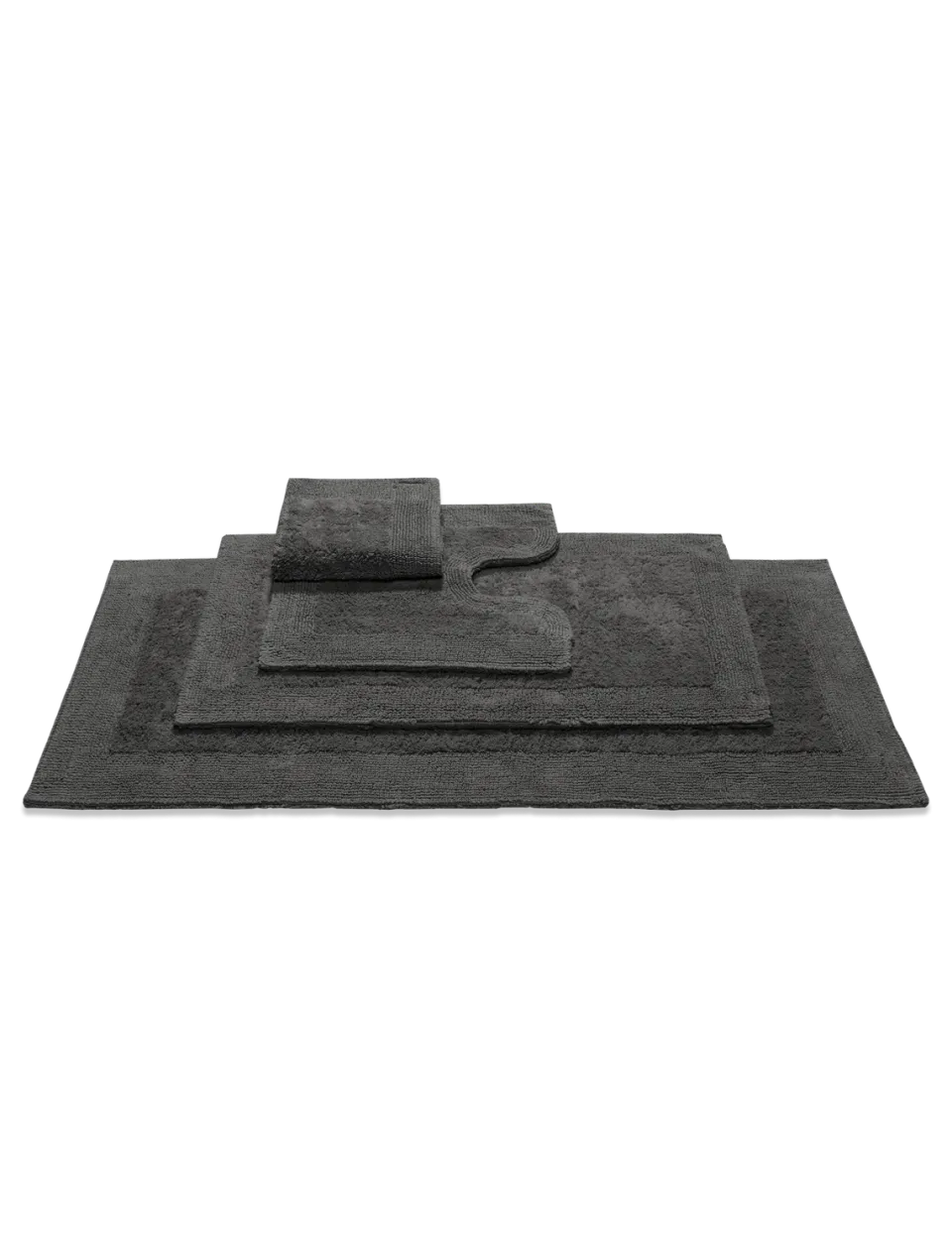 Vandyck Scala Luxury badematte dark grey 60x100 bomull