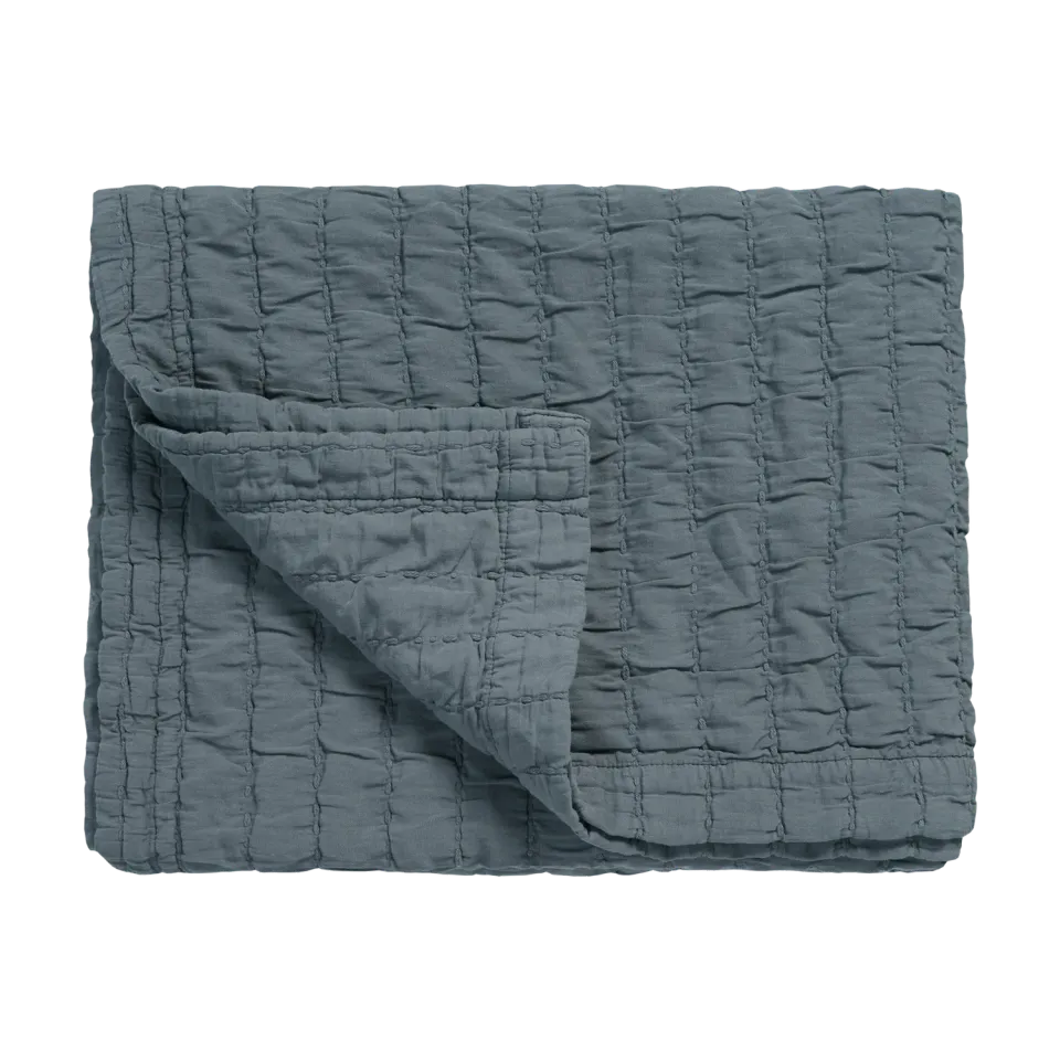 Vandyck Pure 64 sengeteppe 180x260 oceanview blått