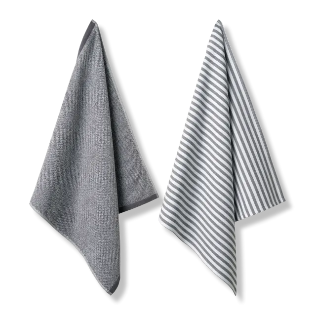 Vandyck Pure Kitchen kjøkkensett off black 60x60 bomull