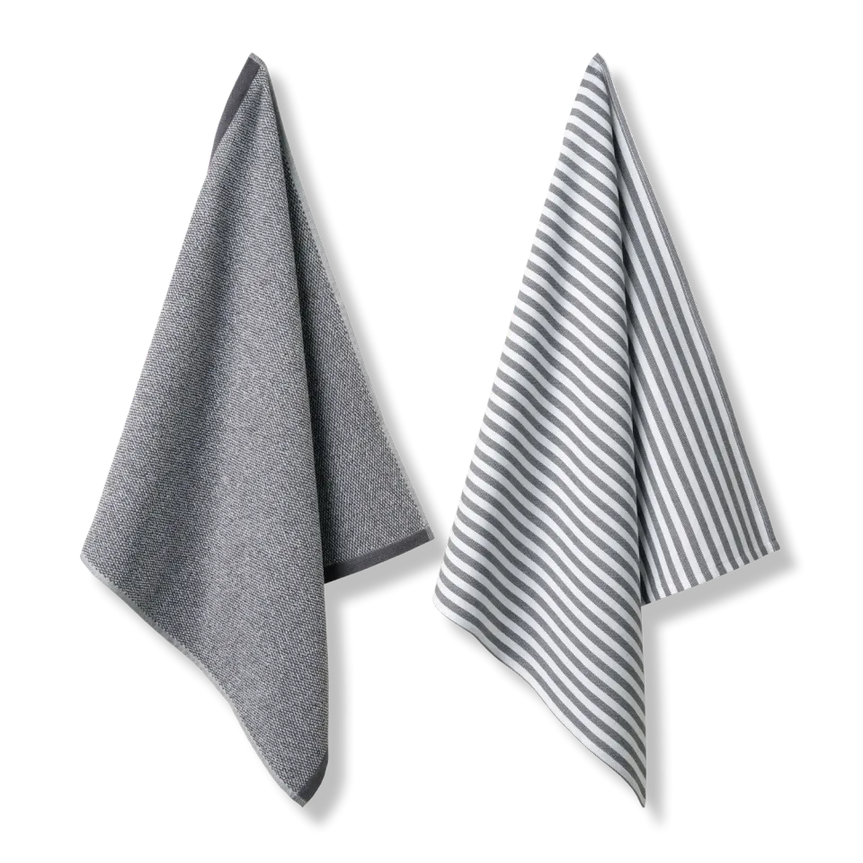 Vandyck Pure Kitchen kjøkkensett off black 60x60 bomull