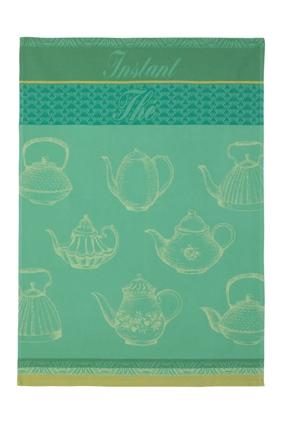 Coucke Green Tea Moment kjøkkenhåndkle grønn 50x75 bomull