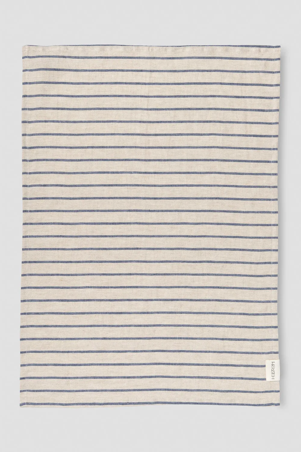Hellstrøm kjøkkenhåndduk lin 2-pk 50x70 cm blå striper
