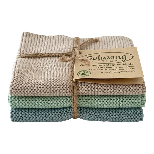 Solwang Design Sea Breeze karkluter 3-pk økologisk