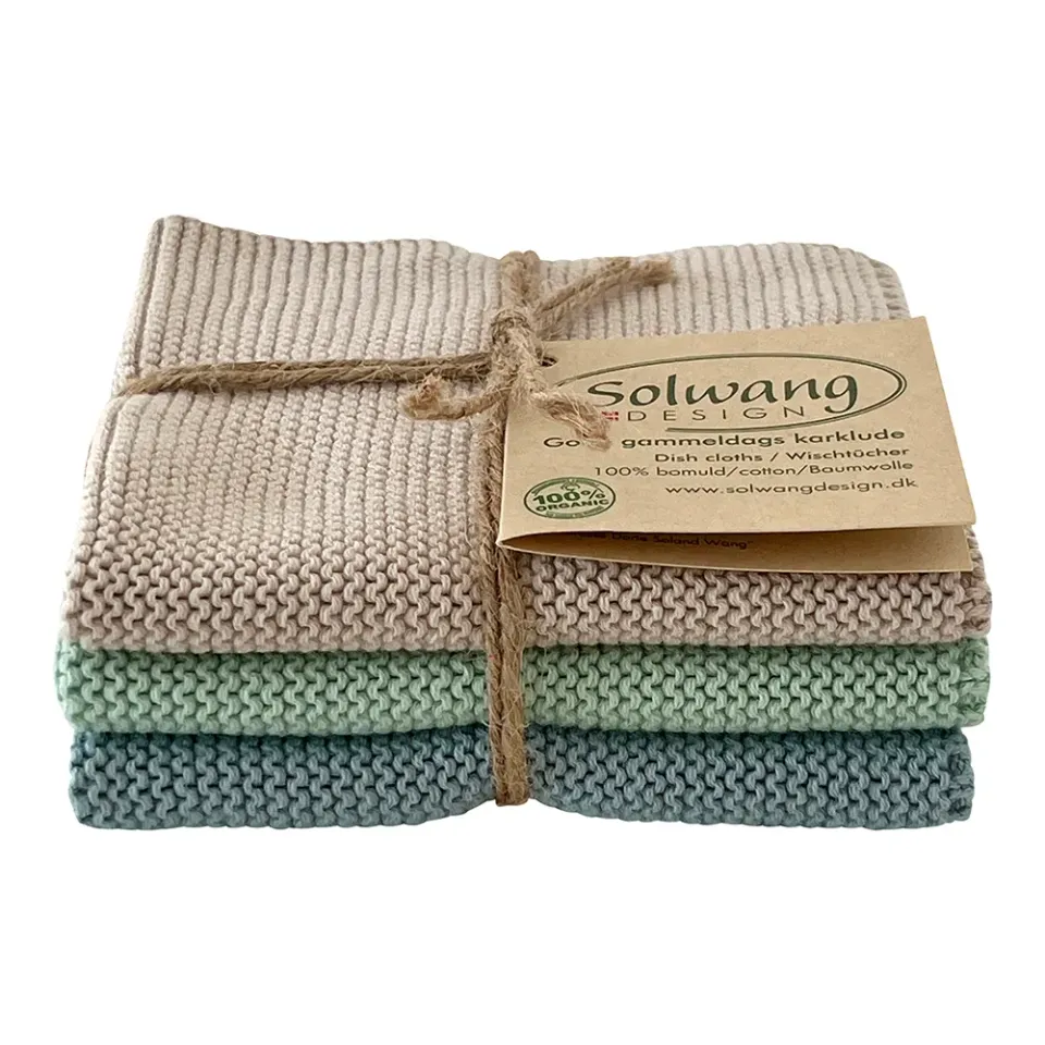 Solwang Design Sea Breeze karkluter 3-pk økologisk