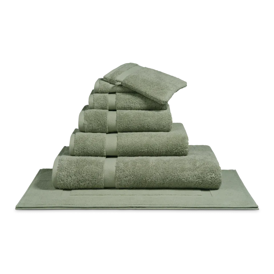 Vandyck Ranger håndkle smoke green 90x180 bomull