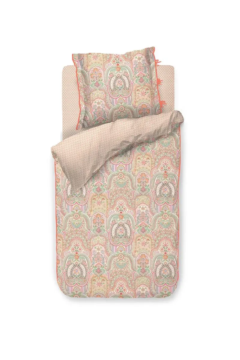 Pip Studio Jabali Flower putevar 60x70 cm korallrød