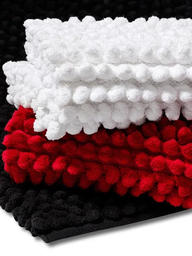 Vandyck Scala Chenille badematte red chenille