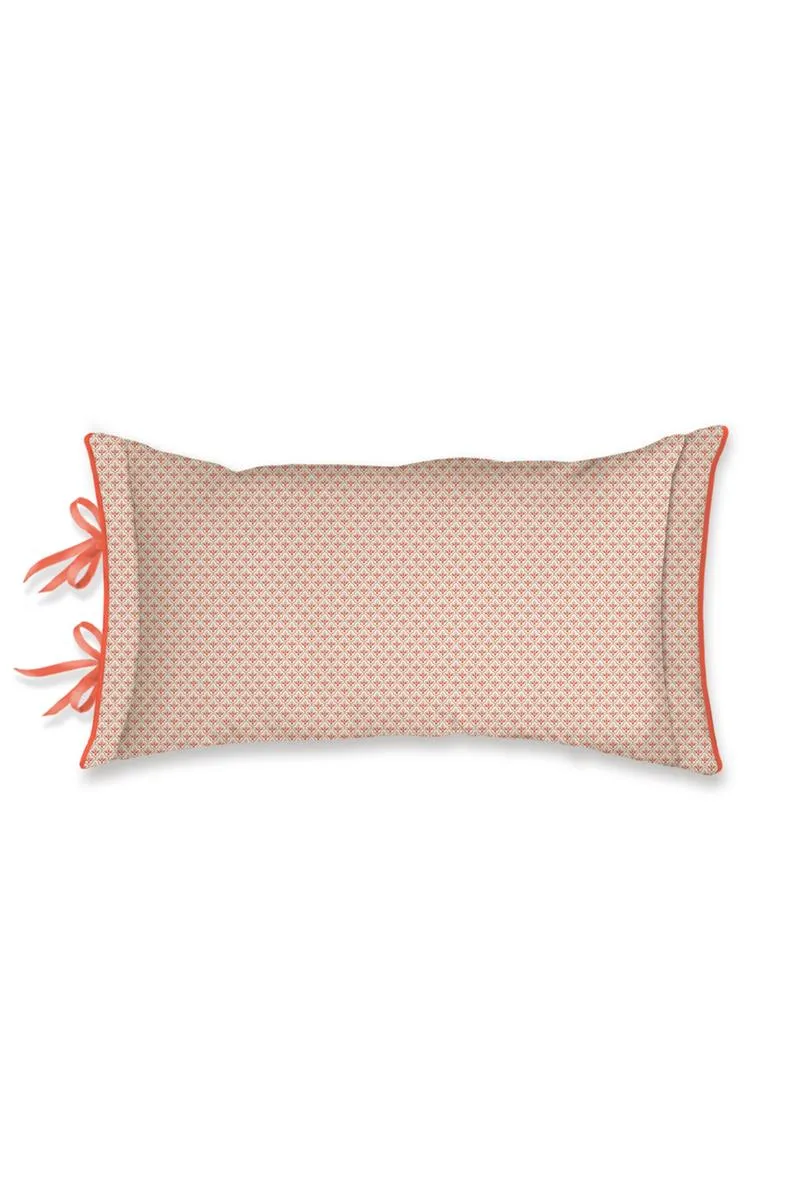 Pip Studio Jabali Flower pyntepute korallrød 35x60 cm