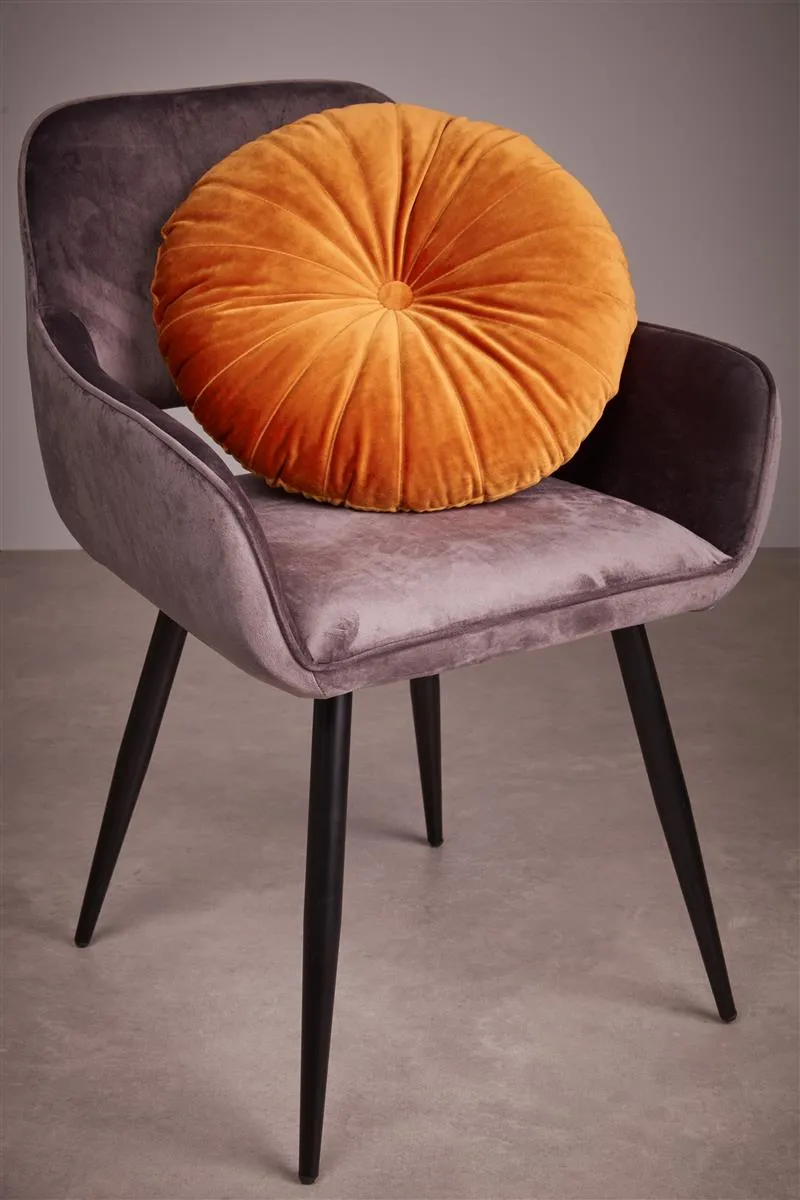 KAAT Amsterdam Mandarin pute oransje dia 40 cm fløyel