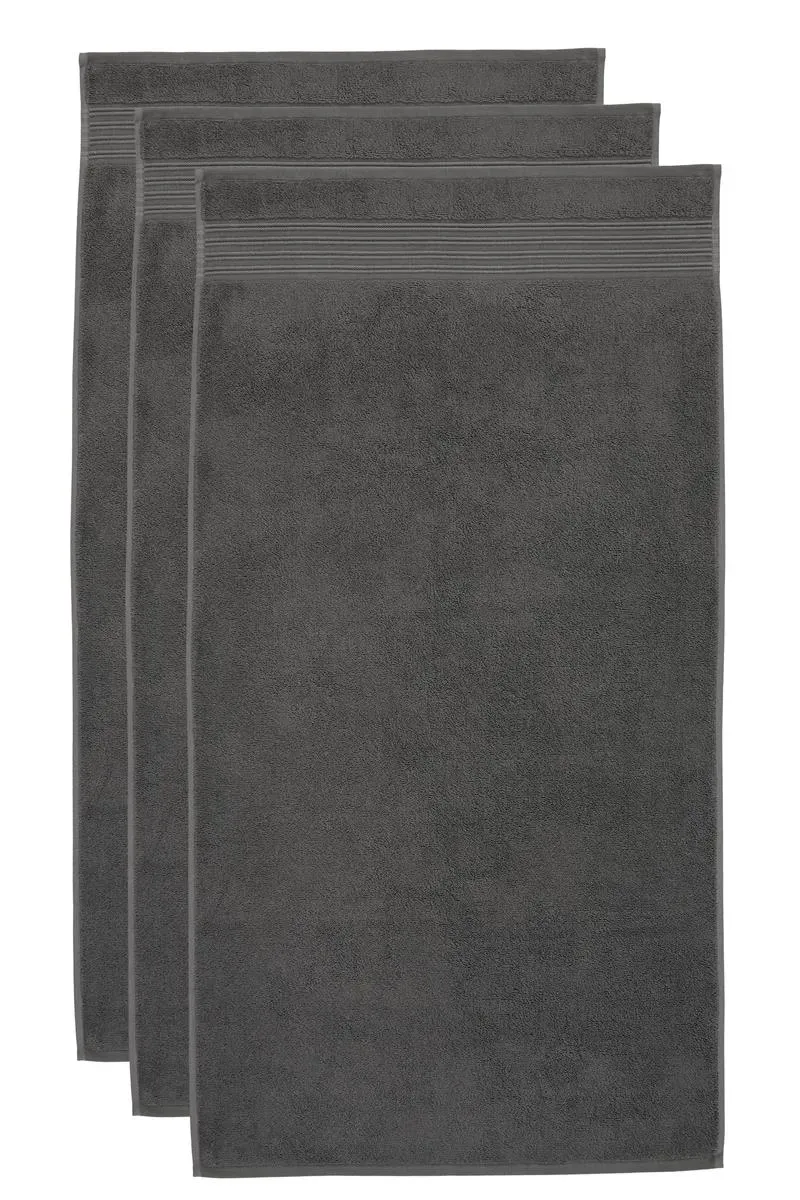 Beddinghouse Sheer vaskeklut 22x16 cm antrasitt bomull
