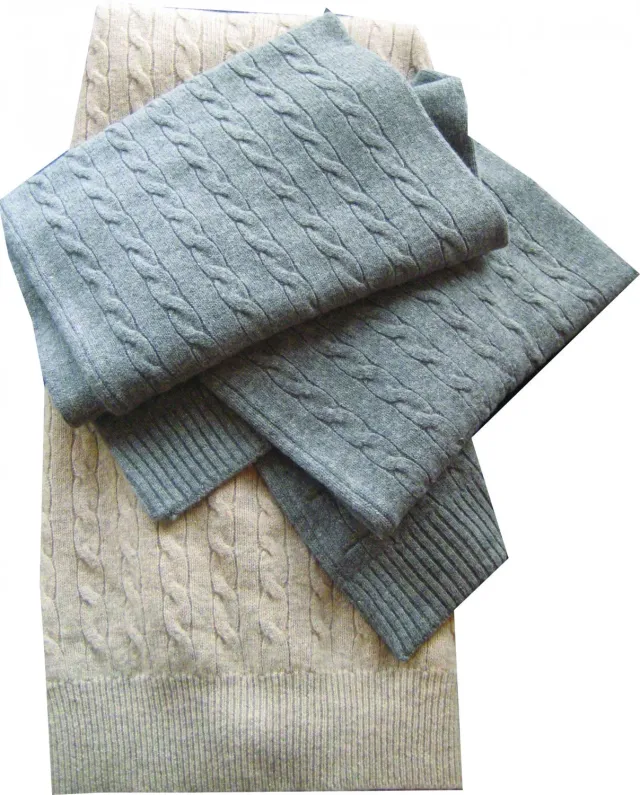 Vandyck Home 50 putetrekk 40x55 sand strikket