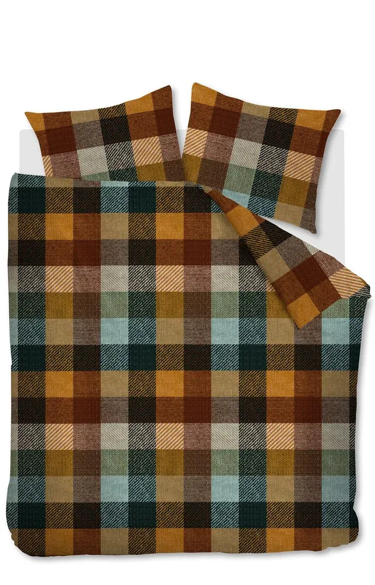 Beddinghouse Beckett dynetrekk 240x200 rutet flanell