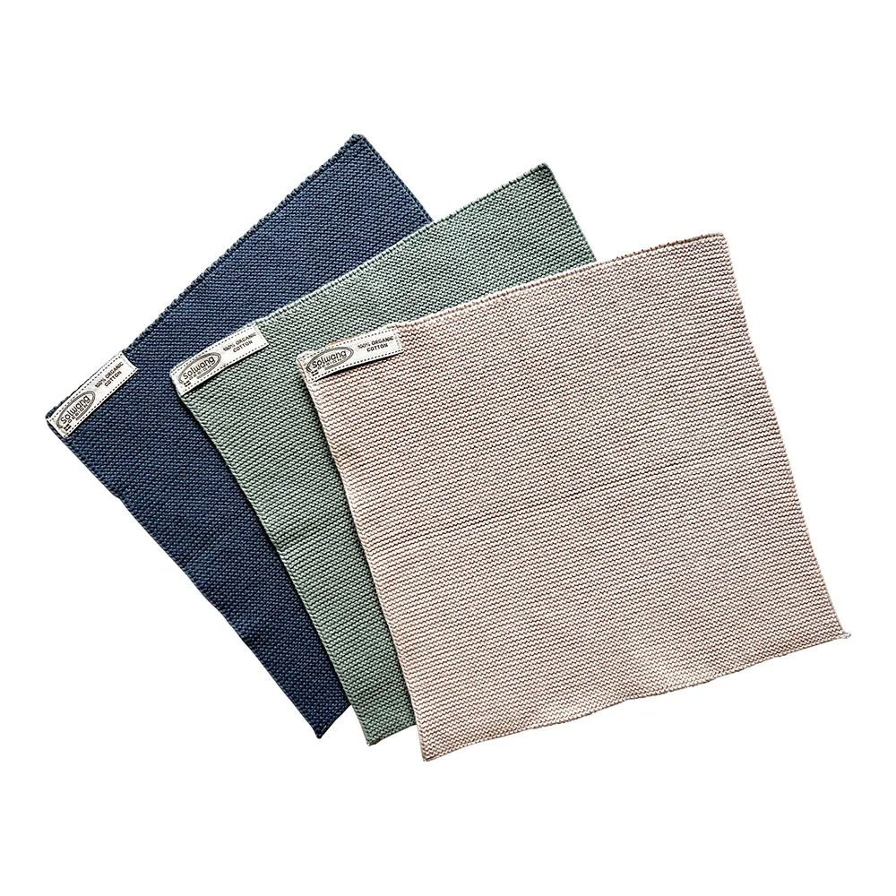 Solwang Design Nordic Breeze karklut 3-pk lyseblå økologisk
