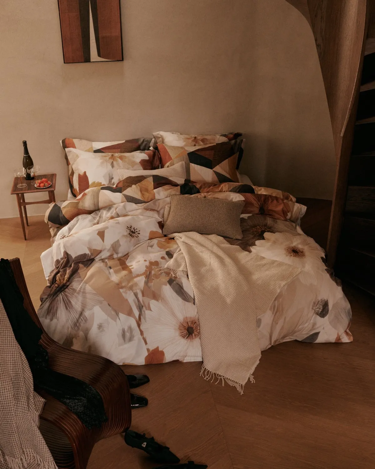 Vandyck Soluna XL sengetøy multi 260x240 sateng