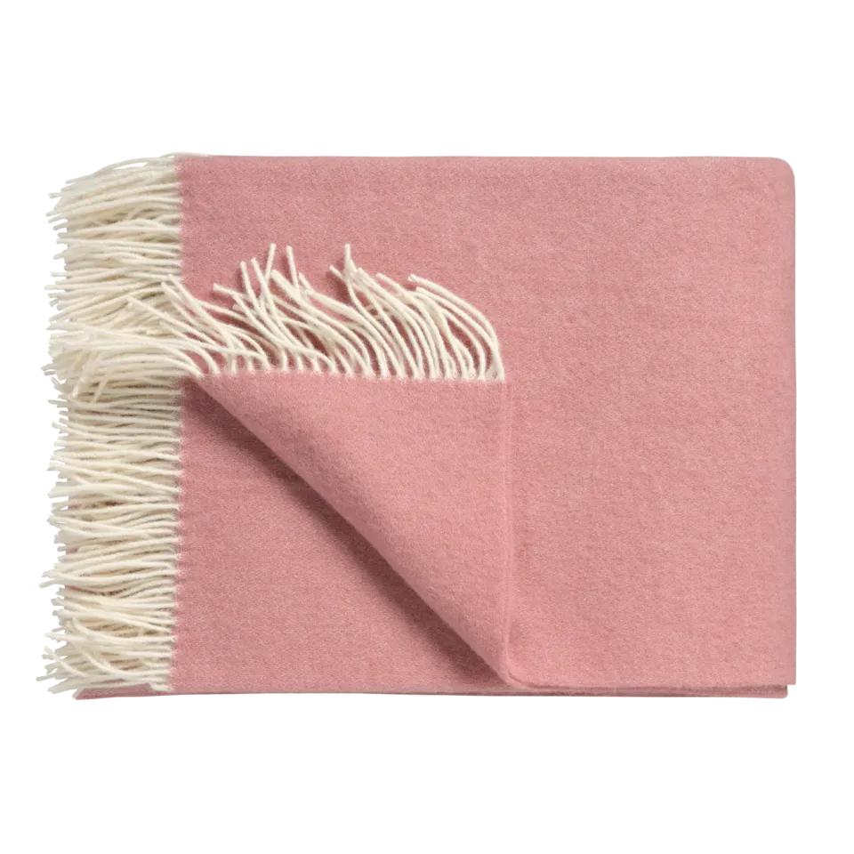 Vandyck Home Bellavita sengepledd 160x260 sepia pink ull
