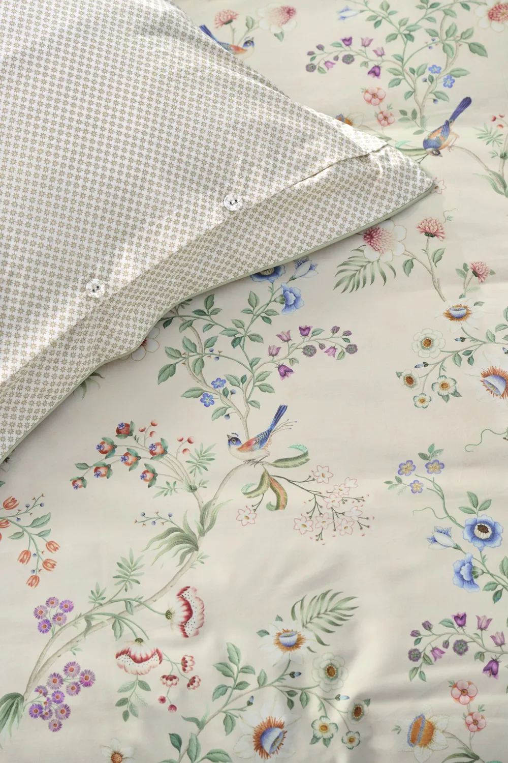 Pip Studio Lotus Lullaby dynetrekk offwhite 200x200 bomull
