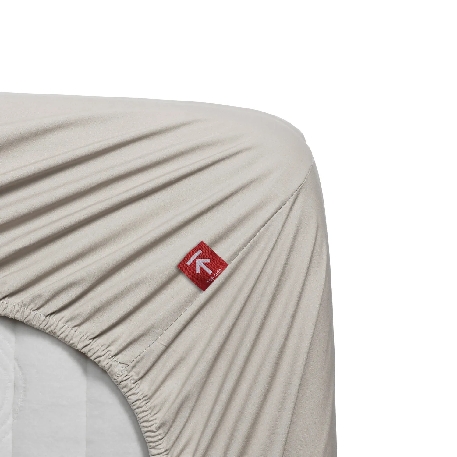 Beddinghouse Percale topperlaken 140x200 cm naturel percale-bomull