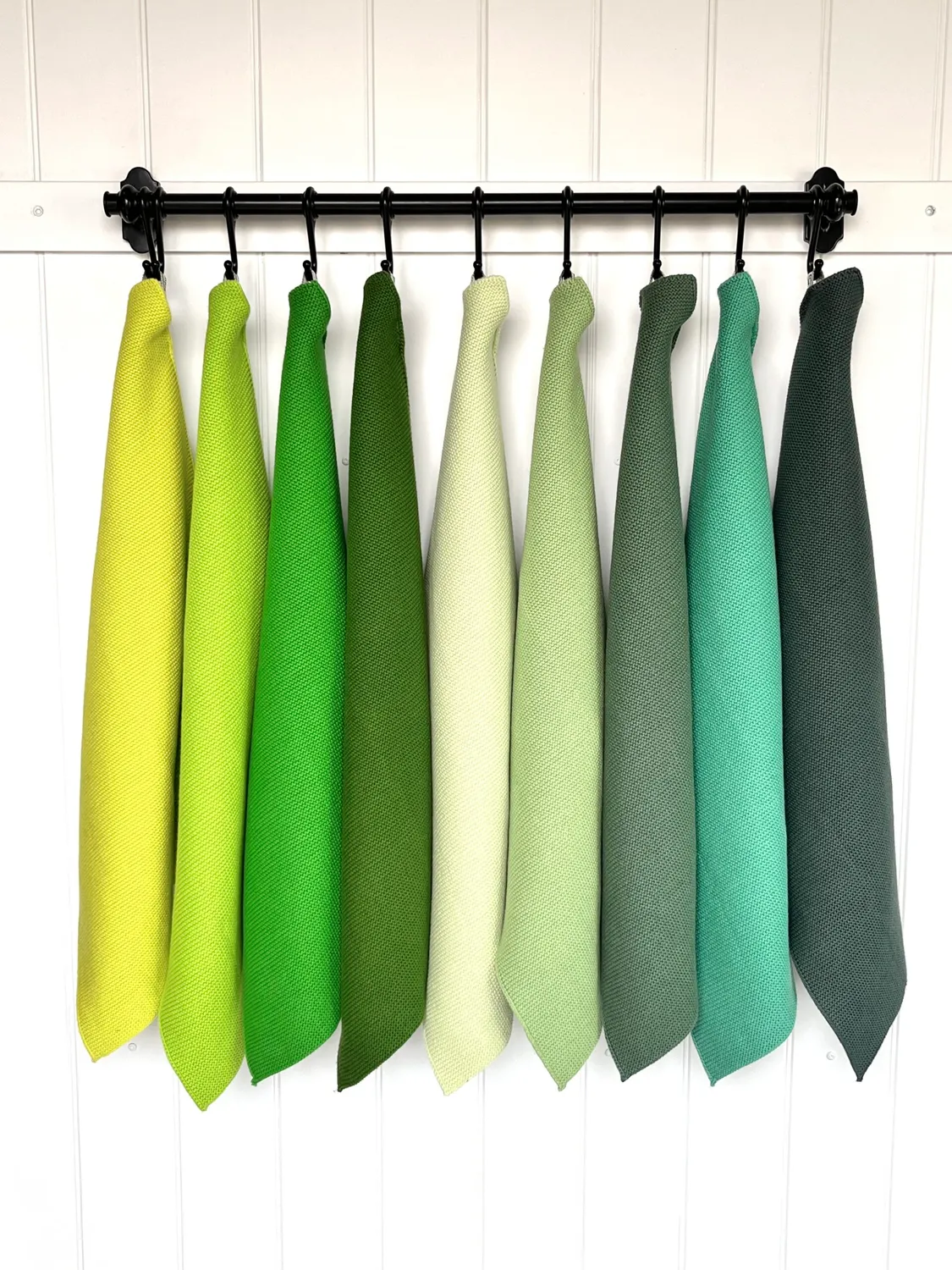 Solwang Design strikket håndkle lime 1-pk økologisk