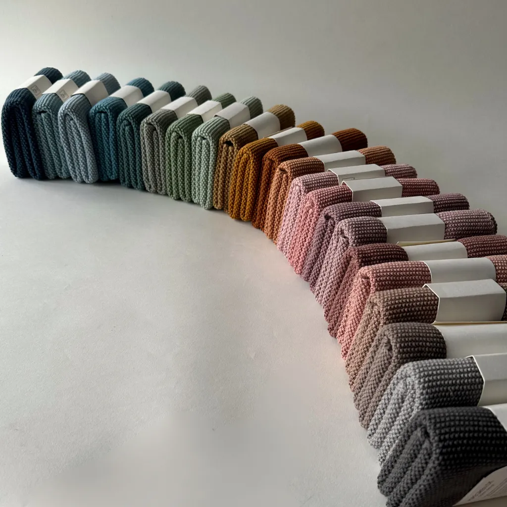 Aspegren Denmark Solid kjøkkenhåndkle indigo 40x50 økologisk bomull
