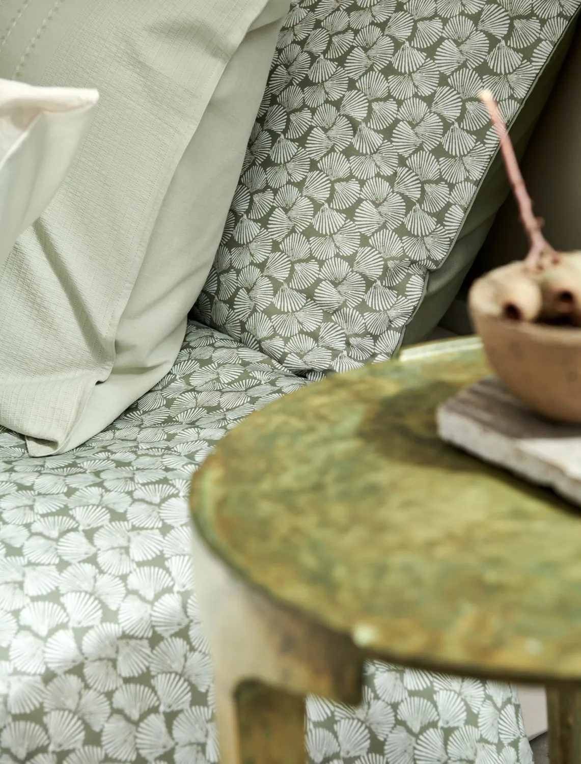 Vandyck Pure 79 dynetrekksett smoke green dobbel sateng