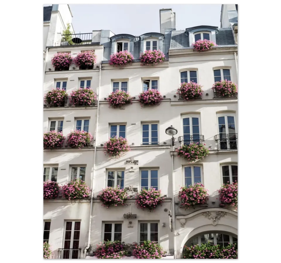 Hellstrøm Le Comptoir Paris plakat 50x70 cm halvblank