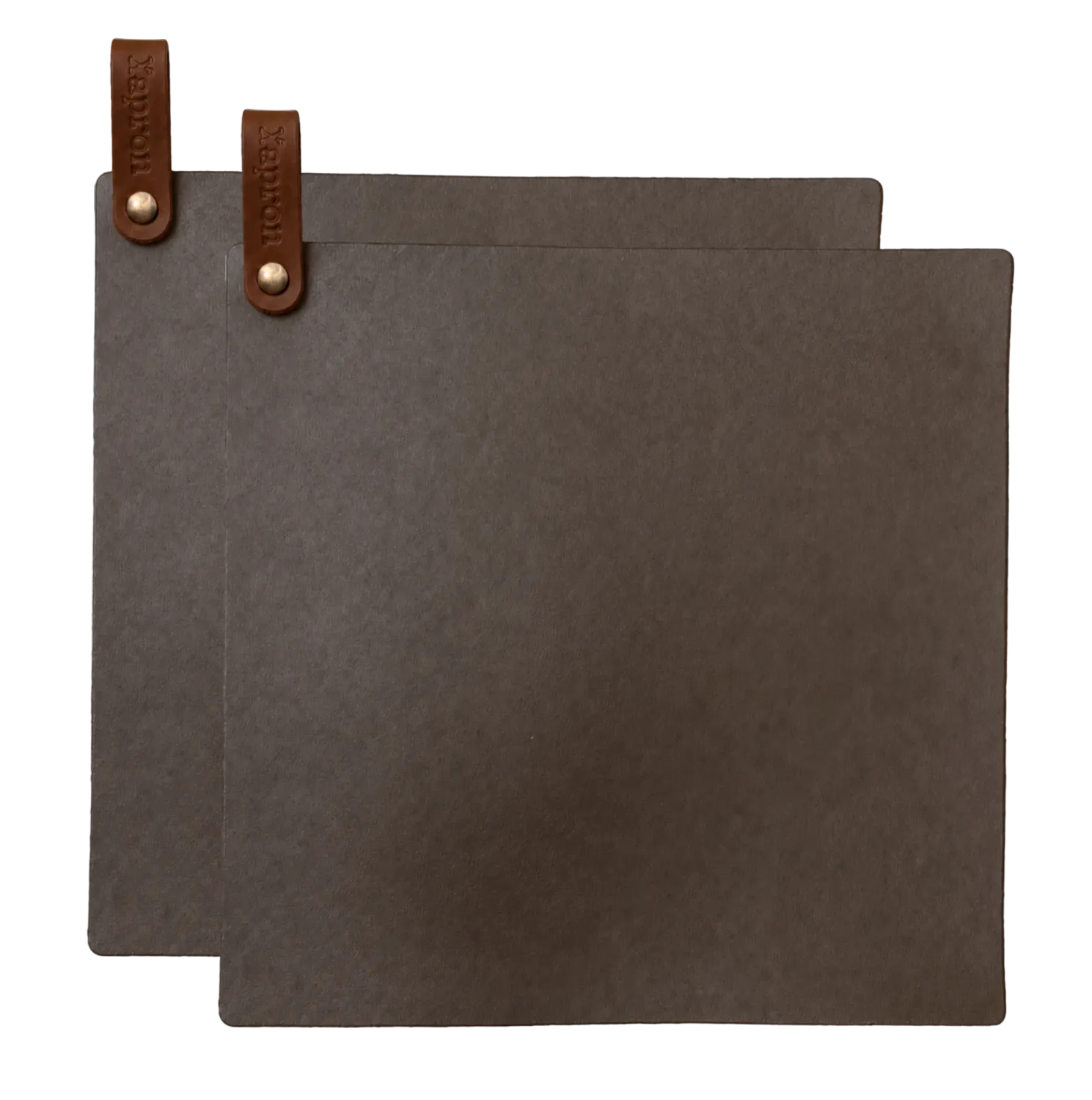 Xapron Kansas grytekluter skinn 24,5x24,5 cm 2-pakning