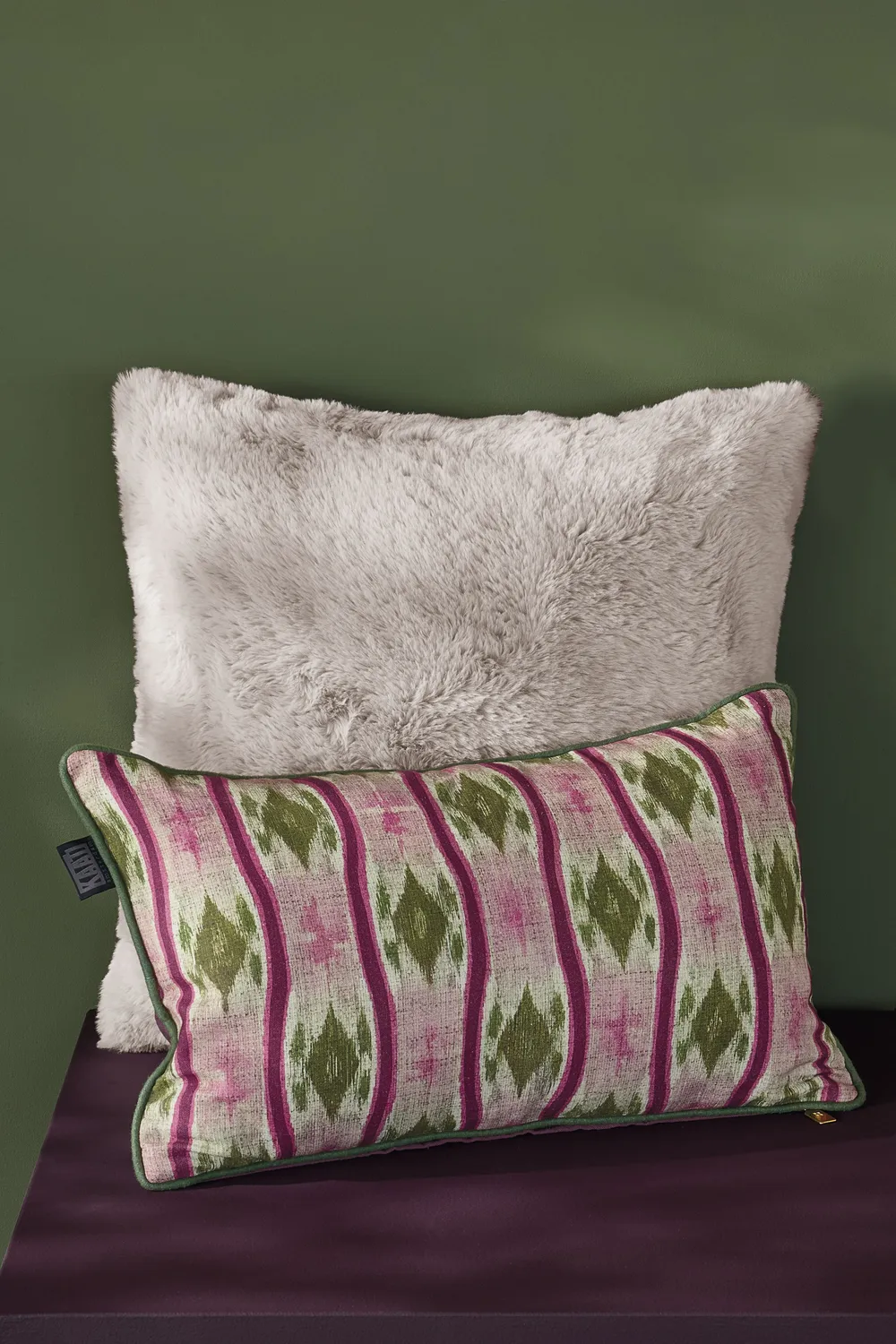KAAT Amsterdam Noan pute multi 30x50 cm velvet