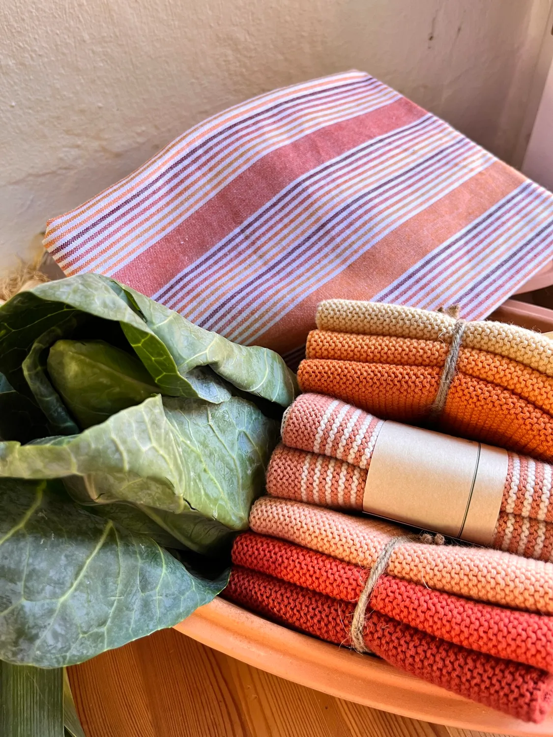 Solwang Design Terrakotta Mix viskestykke terrakotta økologisk