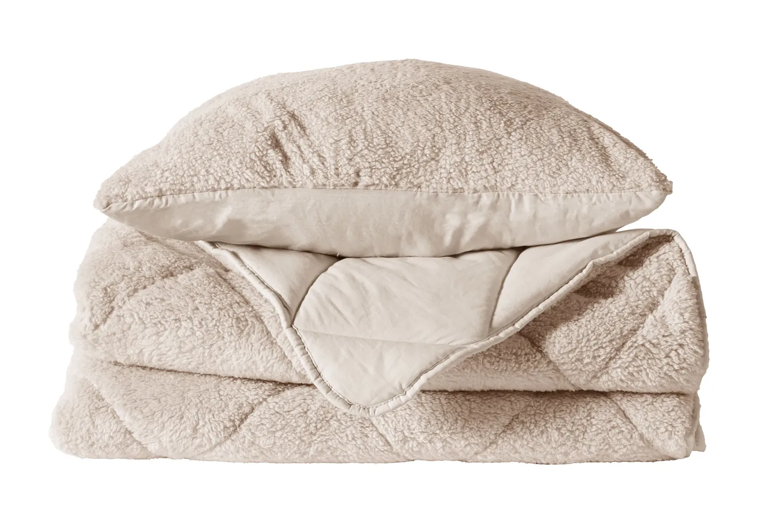 Ambiante Plush Lazy dyne sand 140x200 cm myk