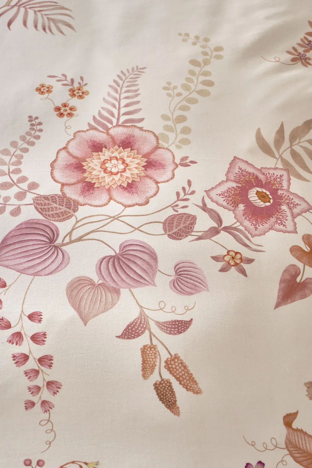 Pip Studio Everbloom dynetrekk 140x200/220 cm lys rosa