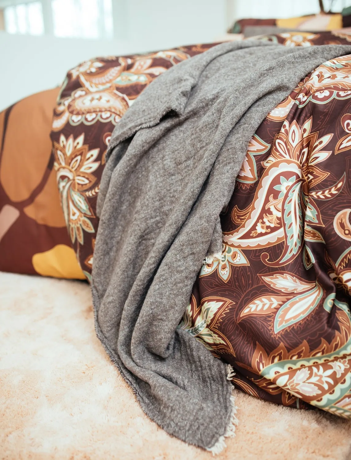 Vandyck Boho dynetrekk multi 140x200 bomullssateng
