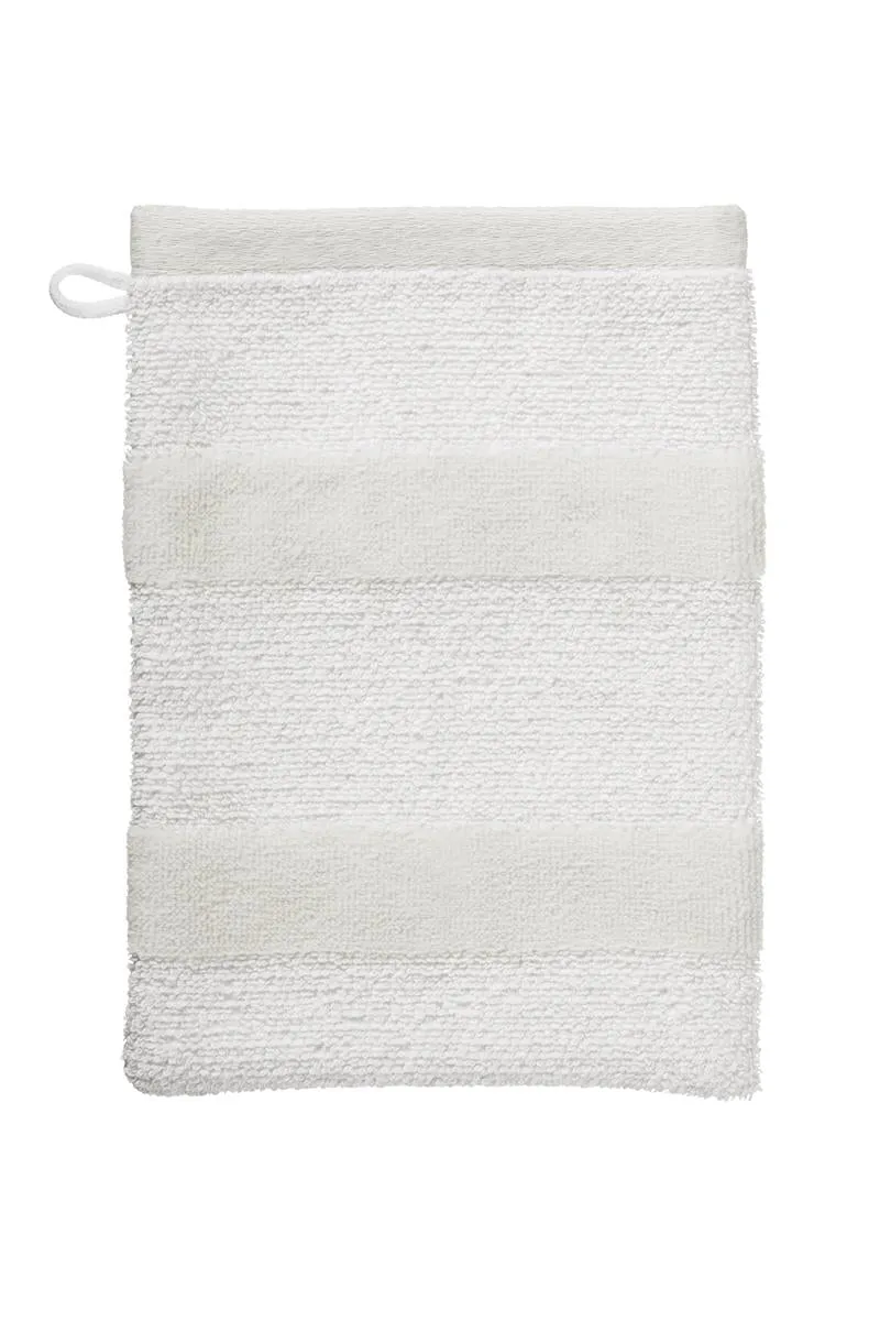 Beddinghouse Sheer Stripe gjestehåndkleet 30 x 50 cm sand