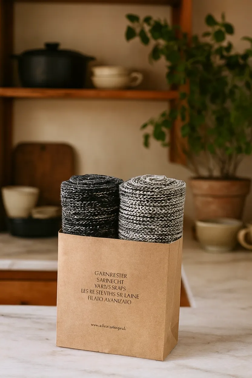 Solwang Design Restgarn Stone Mix karklut grå melert