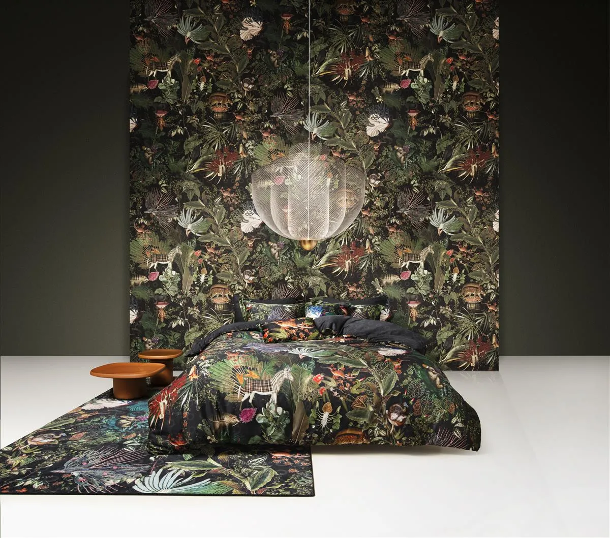 MOOOI Menagerie dynetrekk 140x200 sateng raven