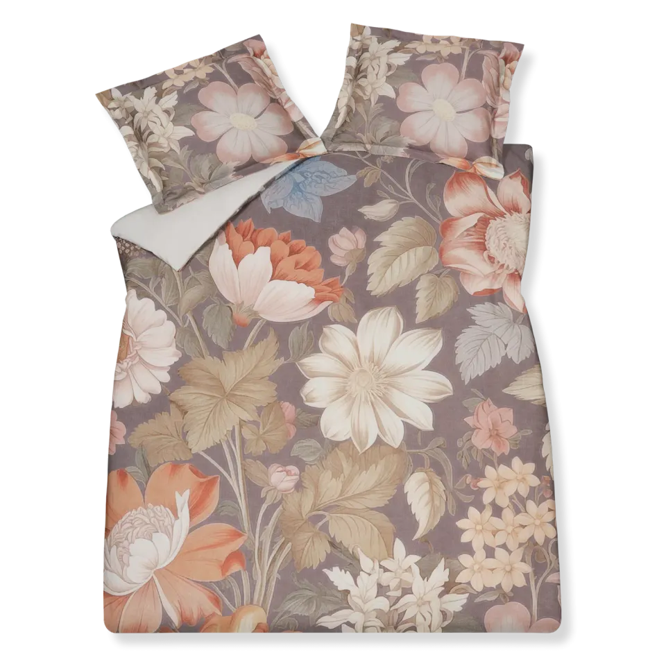 Vandyck Vintage Bloom dynetrekksett sateng multi