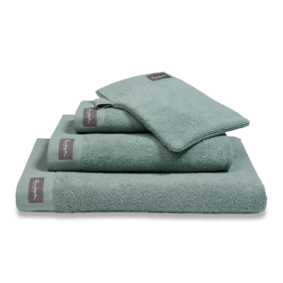 Vandyck Home Uni badehåndkle pearl blue 90x180 bomull