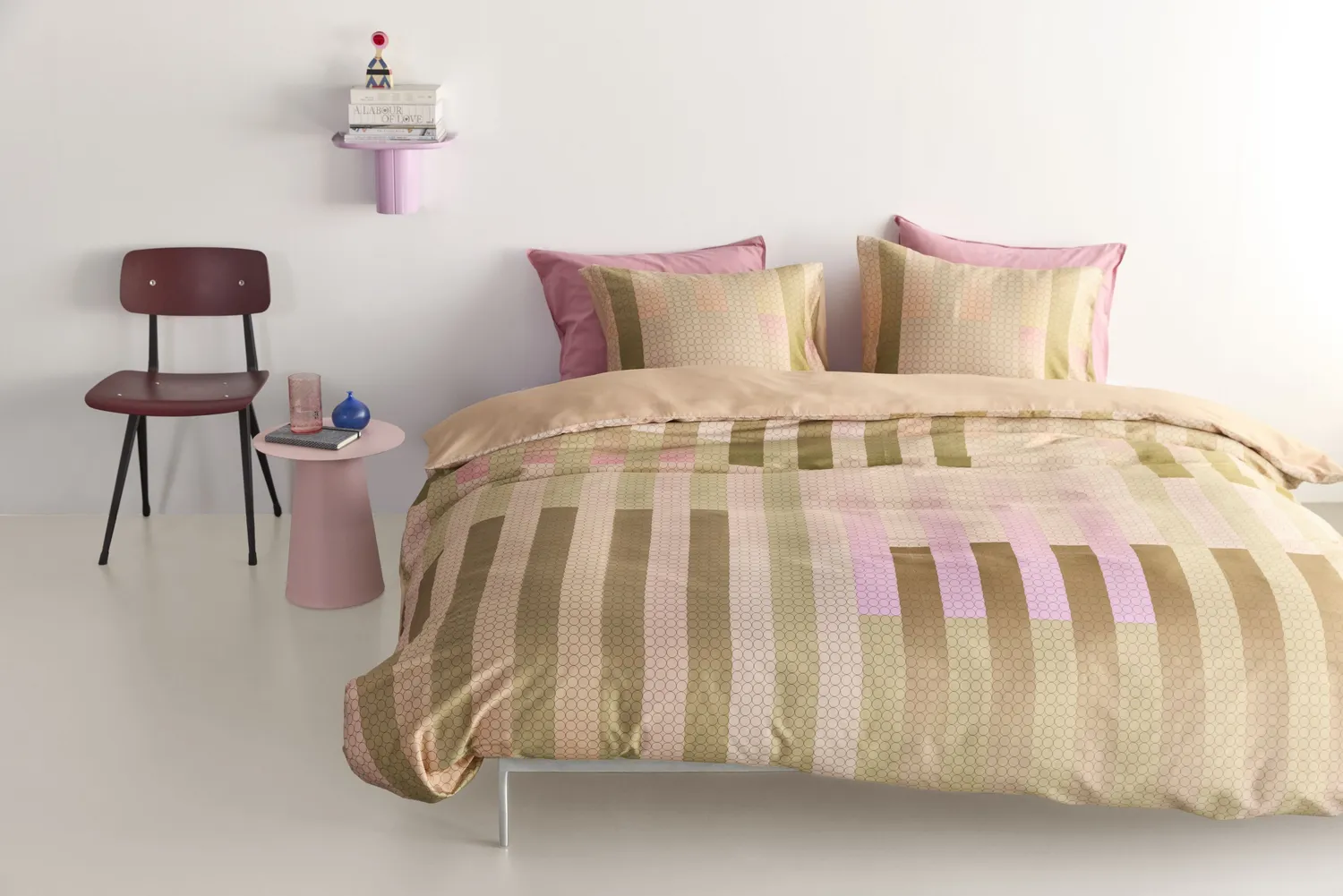 Dutch Design Via Manzoni dynetrekk lyocell multi 140x200 cm