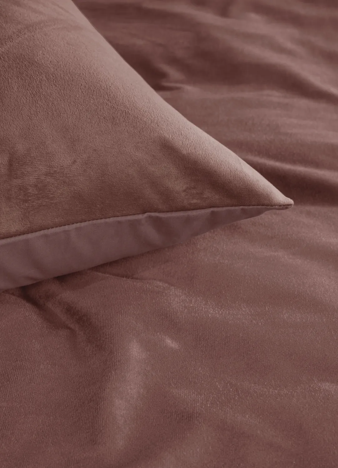 Ambiante Velvety dynetrekk 200x200/220 rosa fløyel