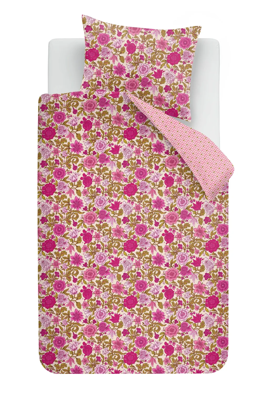 Oilily Emerly dynetrekk 140x200/220 multi blomstret bomull