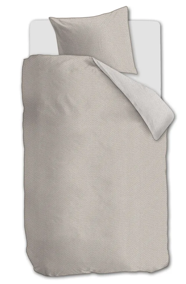 Rivièra Maison Emery dynetrekk 140x200 cm taupe fiskeben