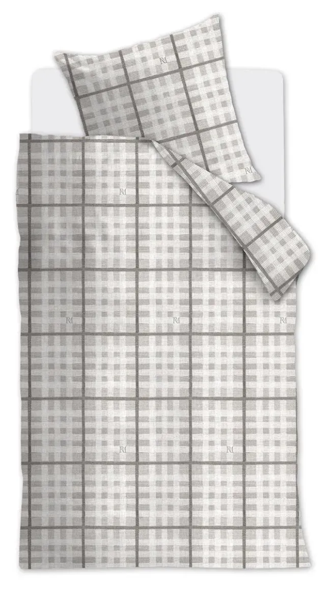 Riviera Maison Brody dynetrekk sand 140x200 flanell