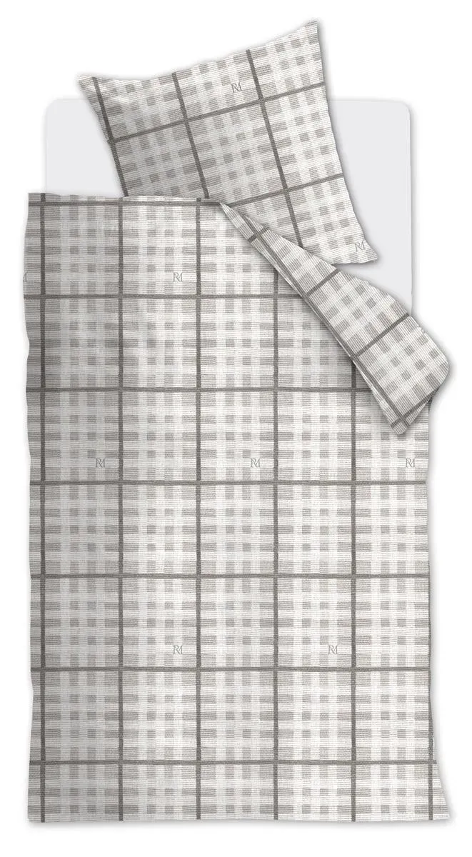 Riviera Maison Brody dynetrekk sand 140x200 flanell