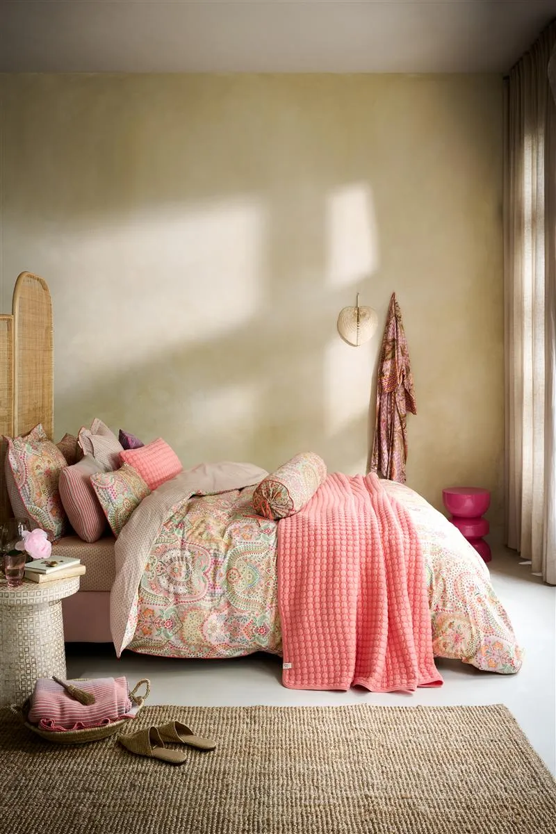 Pip Studio Jabali Flower putevar 60x70 cm korallrød