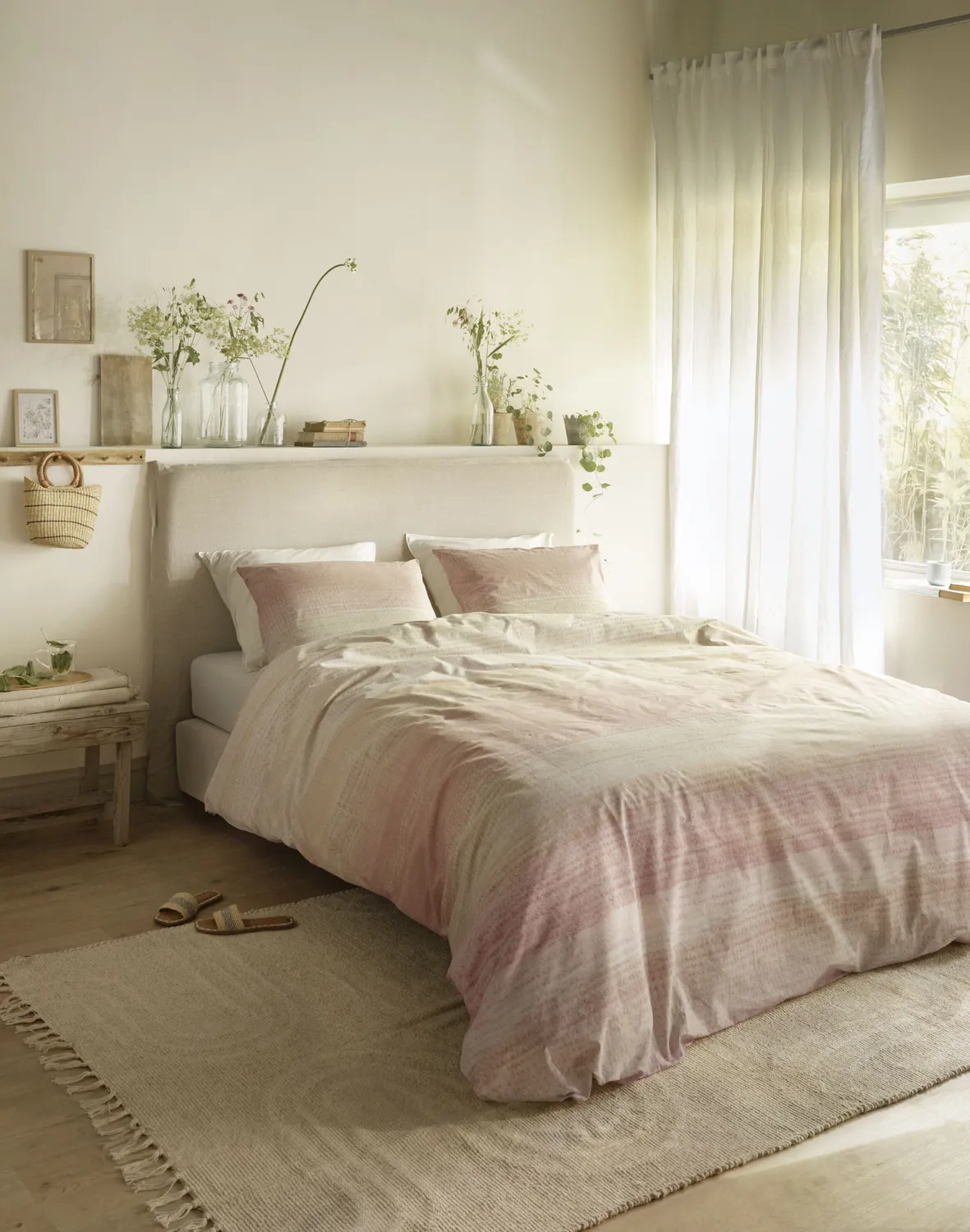 Ariadne at Home Blaze dynetrekk 140x200 terra bomull