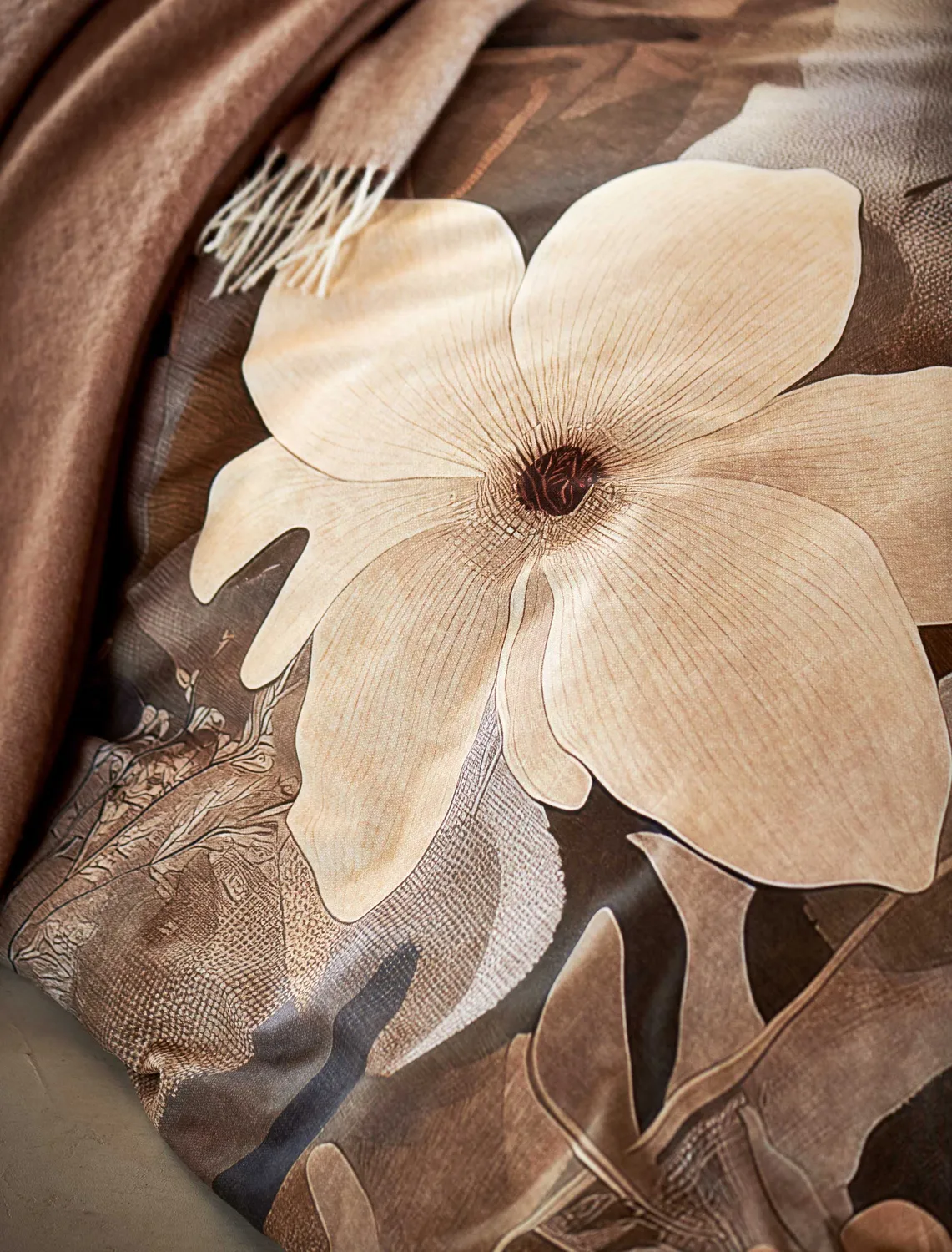 Vandyck Amber Nights dynetrekksett linen sateng enkelt