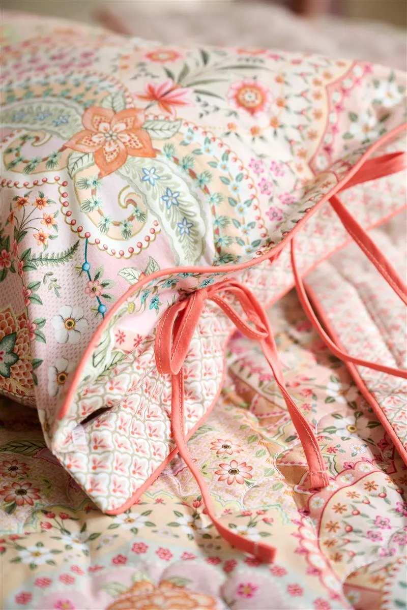 Pip Studio Jabali Flower pyntepute korallrød 35x60 cm