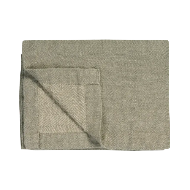 Vandyck Pure 52 pledd 160x250 coolgrey fiskeben
